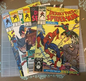 Deadly Foes of Spider-Man #1-4 Lote Conjunto Completo Marvel Comics - Imagen 1 de 7