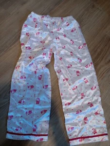 H&M Girls 4-6 Silky Hello Kitty Pajama Bottoms from the early 2000s Vintage y2k - Picture 1 of 2