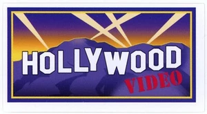 Hollywood Video Logo Sticker (Reproduction) - Picture 1 of 2