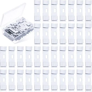 30 Pcs Vertical Blind Repair Vane Metal Blind Repair Tabs Replacement Fixer Tabs - Picture 1 of 6