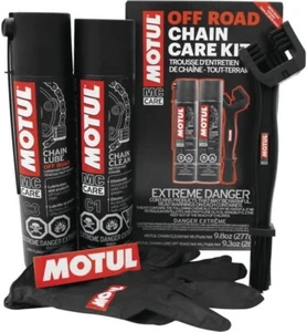 Motul Chain Care Kit Off Road 109788 Motorcycle Care Chain Clean Lube - Picture 1 of 1