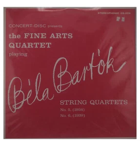 Bartok Fine Arts Quartet Quatuors À Cordes NOS 5 & 6 (1961) - Picture 1 of 2