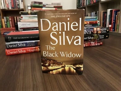 SIGNED-The Black Widow By Daniel Silva (2016 Hardcover) 1st Ed, Gabriel Allon 16 - Image 1 of 4