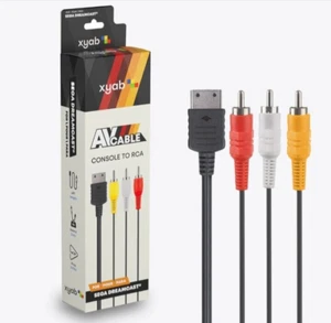 Cable compuesto AV de alta calidad para Sega Dreamcast - Imagen 1 de 4