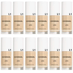 12-Pack New COVERGIRL Trublend Liquid Makeup Ivory L1 1 Fl Oz, 1.000-Fluid Ounce - Picture 1 of 3