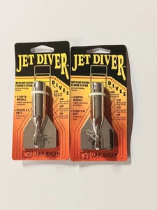 2 Luhr-Jensen Jet Diver #10 Silver - Picture 1 of 1