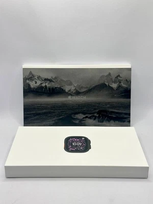 Apple Watch Ultra 3 49mm GPS+Cellular /Black Titanium Case w/ Black Alpine Loop - Image 1 of 4