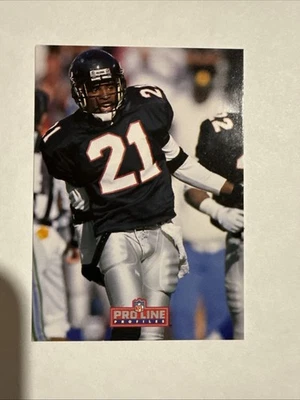 1992 Pro Line Profiles Football Card #458 Deion Sanders ATLANTA FALCONS - Image 1 of 2