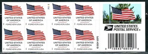 Mint US Flag Booklet Pane of 20 Forever Stamps Scott# 6020 (MNH) - Picture 1 of 2