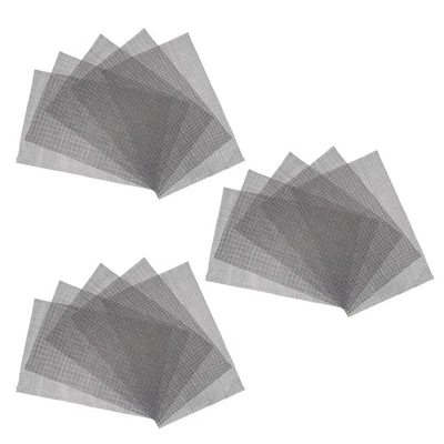  15pcs Flower Pot Drainage Mesh Pad: 20x30cm Rectangular Grid Insert Improves - Image 1 of 4