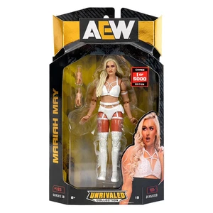 AEW Unrivaled Collection Serie 18 #193 Mariah May 6" Figure Chase 1 di 5000 NUOVO - Foto 1 di 3