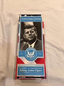 John F. Kennedy Toy Presidents Talking Action Figure 2003 Limited Edition NIB - Picture 1 of 6