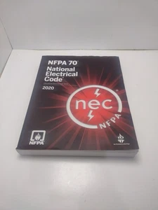 NFPA 70 National Electrical Code 2020 Paperback Trade School Electrician - Picture 1 of 6