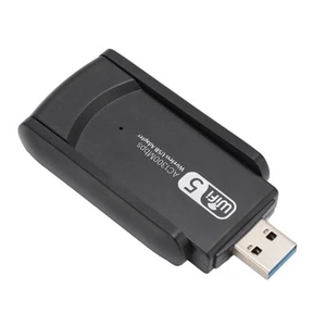 USB3.0 WiFi Adapter 2.4GHz 5GHz Dual 5Dbi Antenna WiFi Dual Band Network Adap FY - Afbeelding 1 van 24