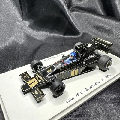 SPARK / F1 1974  LOTUS 76 - RONNIE PETERSON  - 1:43 S1778 South Africa, GP USA - Image 1 of 4