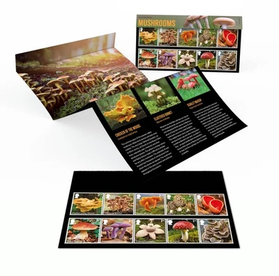 GB 2025 MUSHROOMS PRESENTATION PACK No.667 *SPECIAL PRICE* - Image 1 of 2