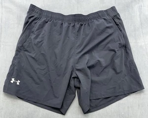 Pantalones Cortos Under Armour Ajustados Heatgear Negros Para Hombre XXL Forrados Bolsillos Ligeros - Imagen 1 de 14
