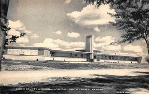 # K2585     SMITH CENTER,  KS.    POSTCARD,    SMITH COUNTY   HOSPITAL - Picture 1 of 2