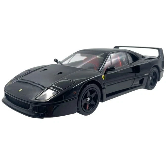 KYOSHO 1 18 FERRARI F40 1987 BLACK DIECAST WITH OPENINGS COD. 08416BK Limited Ed