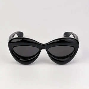 Loewe Herren Sonnenbrille schwarz grau Cat Eye LW40097I AUFGEBLASEN 01A NEU AUTHENTISCH - Bild 1 von 13