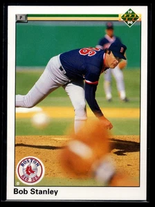 1990 Upper Deck Bob Stanley Boston Red Sox #654 Boston Red Socks - Picture 1 of 2