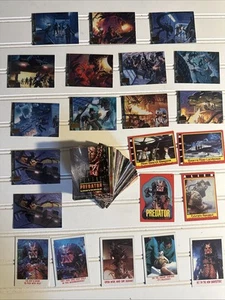 Vintage Topps Aliens Predator base set (72) W/ Subsets , Chase And Horror Cards - Picture 1 of 18