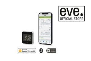 Eve Weather Connected Weather Station Apple HomeKit Technology Bluetooth Thread - Picture 1 of 9