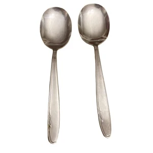 Vintage Solex Inox Menge 2 Servierlöffel Besteck Korea - Bild 1 von 6