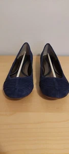 Naturalizer Womens Flat Shoes Navy Size 9.5 - Picture 1 of 7