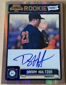 DANNY HULTZEN AUTO.2011 PLAYOFF CONTENDERS ROOKIE TICKET #RT2 NM-MT Condition - Picture 1 of 2