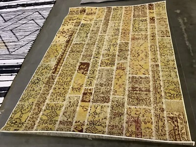 ЖЕЛТЫЙ / МУЛЬТИ 5'-1" x 7'-7" дефект в ковер, снижение цены 1172674993 MNC216K-5 - Изображение 1 из 3