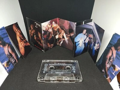 2pac Tupac Shakur All Eyez On Me Cassette Tape 1996,Book 2 No Case -Used - Image 1 of 4