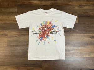 Vintage Rare UK 2006 Bigger Bang Rolling Stones Band Tee Sponsor By Radioshack ￼ - Picture 1 of 8