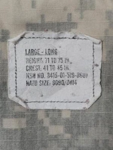 ACU Digital camouflage unisex Jacket Large-Long #36z - Picture 1 of 1