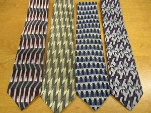 4 Very Colorful REPP LTD. Ties, Excellent Condition - Picture 1 of 6