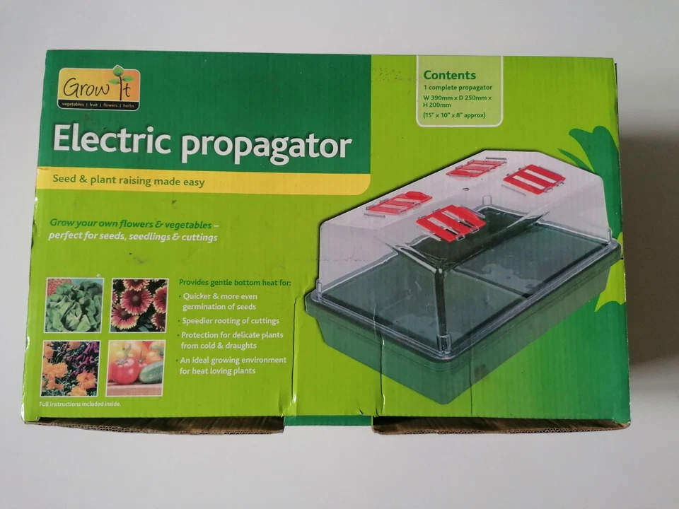 GROW IT Electric Propagator Seed And Plant Raising Made Easy - Image 1 of 1