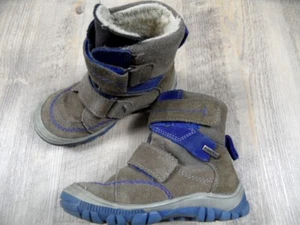 RICHTER gefütterte Klett-Stiefel hellbraun Gr. 24 DD1017 - Bild 1 von 5