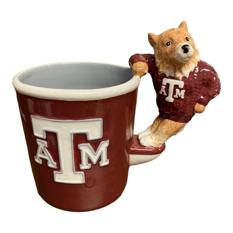 Texas A&M University 3D Reveille Dog Mascot Coffee Mug Slavic Treasures 2005 Cover