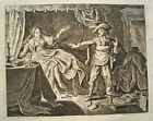 Cudzołóstwo Para w sypialni Spór van der Venne Miedzioryt 1658 98