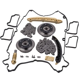 TIMING CHAIN KIT + VVT CAMSHAFT GEAR FOR MERCEDES CLK C209 E200 1.8L@AV1R - Picture 1 of 12