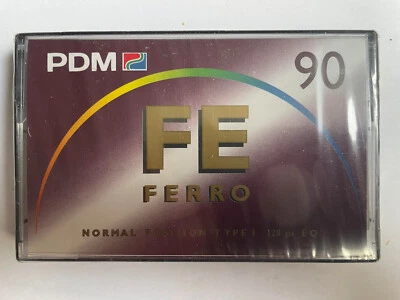 cassette audio pdm fe 90 –cassette  audio tape vierge neuve sous blister - Photo 1/2