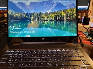 * Touch Notebook hp x360 convertible - Tastatur beleuchtet * - Bild 1 von 10