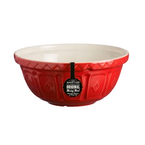 Batidora Cuenco para masa Cuenco para hornear Rojo, 4 litros, Ø 29 cm Mason Cash - Imagen 1 de 6
