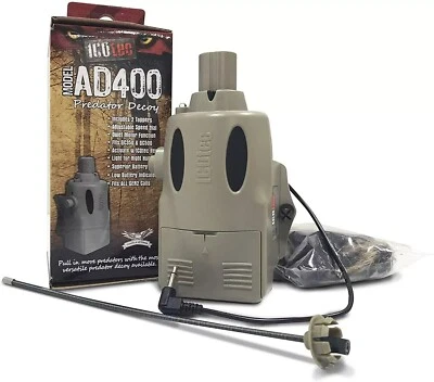 ICOtec AD400 Attachable Electronic Predator Decoy - Lightweight Compact Quiet - Image 1 of 3
