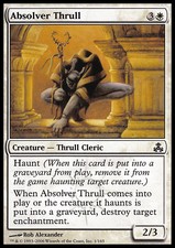 Magic the Gathering MTG Absolver Thrull (1) Guildpact   NM