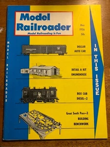 Model Railroader Magazine May 1956 VINTAGE - Picture 1 of 2