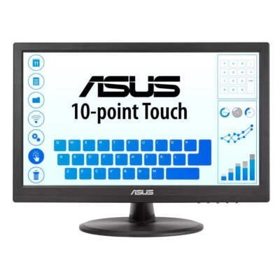 ASUS VT168HR - LED monitor - 15.6" - touchscreen - 1366 x 768 WXGA @ 60 Hz - Image 1 of 4