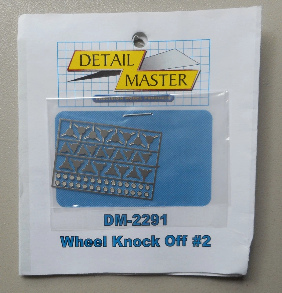 RUEDA KNOCK OFF #2 1:24 1:25 DETALLE MASTER CAR MODELO ACCESORIO 2291 Foto 1 de 1
