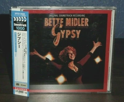 BETTE MIDLER GYPSY JAPAN SOUNDTRACK CD ROSE TURN'S LITTLE LAMB OVERTURE MR. Foto 1 de 4