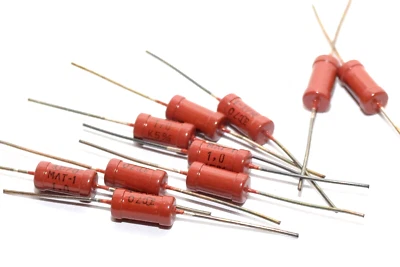 5x MIL spec Film-Widerstand Typ MLT-1 / МЛТ-1, 1 kOhm / 1 W, USSR Resistor, NOS - Bild 1 von 3